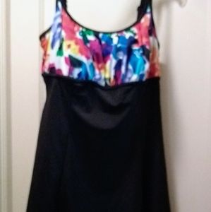 New with tags $119 Sz 10 Inches Away swimdress swimsuit